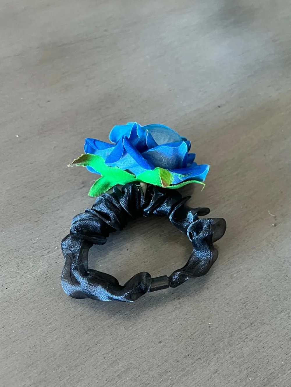 Turquoise Blue Rose Silk Flower Floral 3
